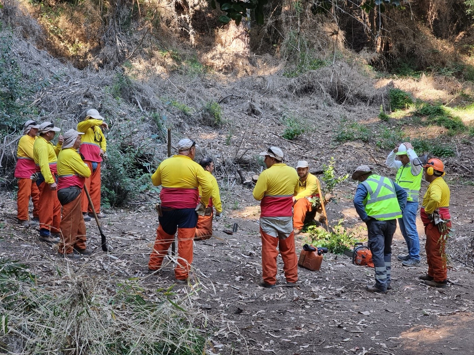 Equipo EPUKOYAM en terreno
